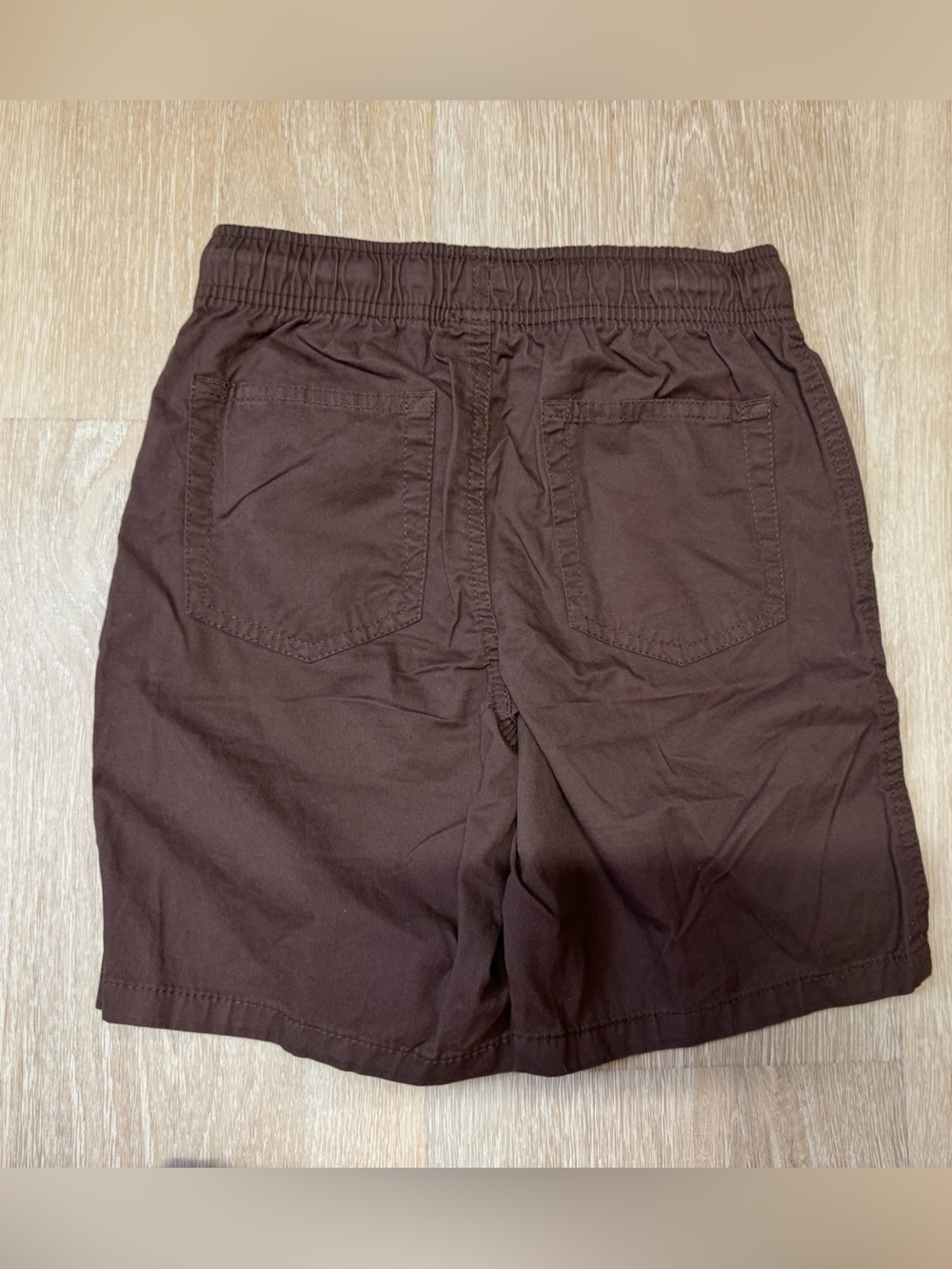 Cat & Jack Brown Elastic-Waist Kids Shorts